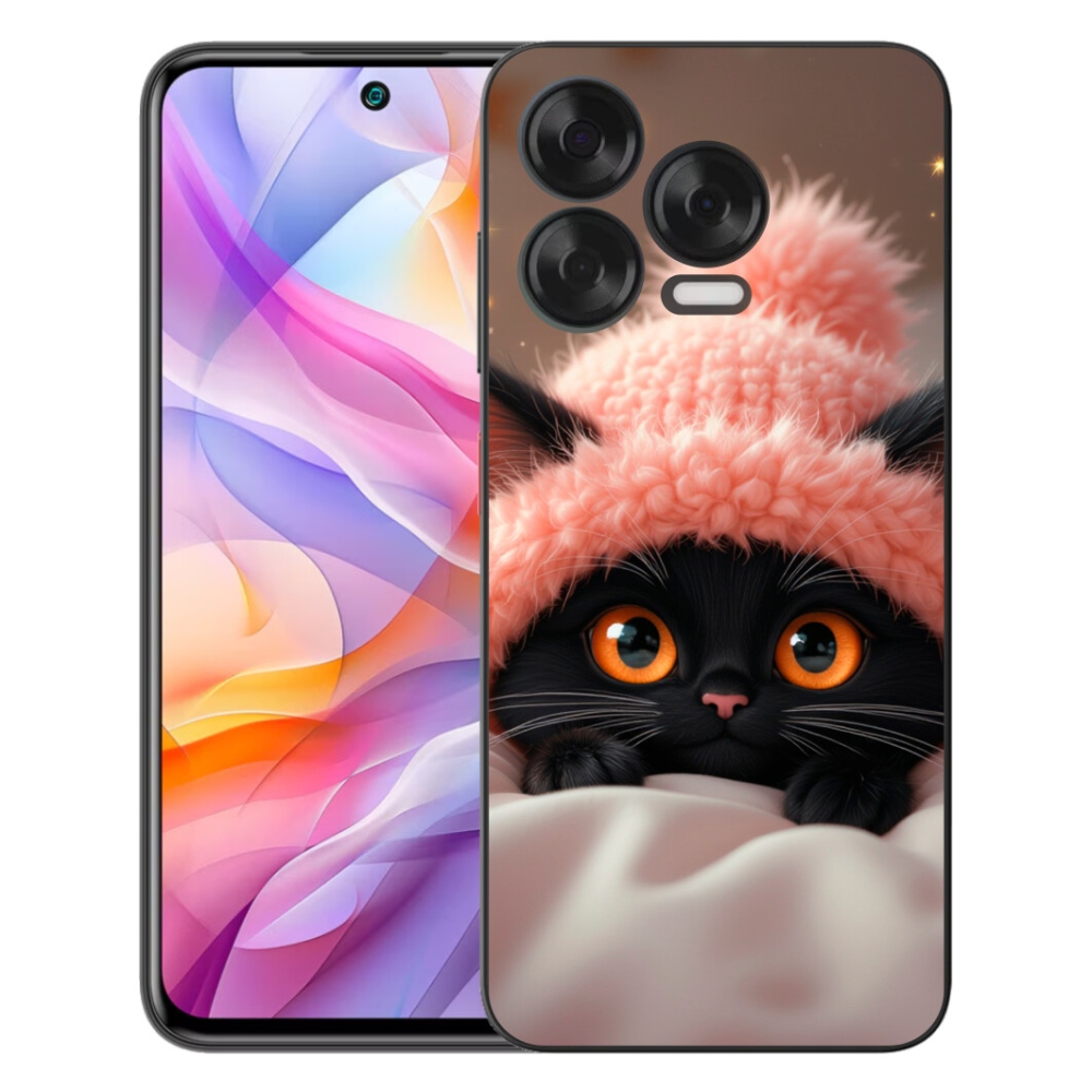 mmCase gél tok a ZTE Blade V70 Vita-hoz – aranyos cica 7