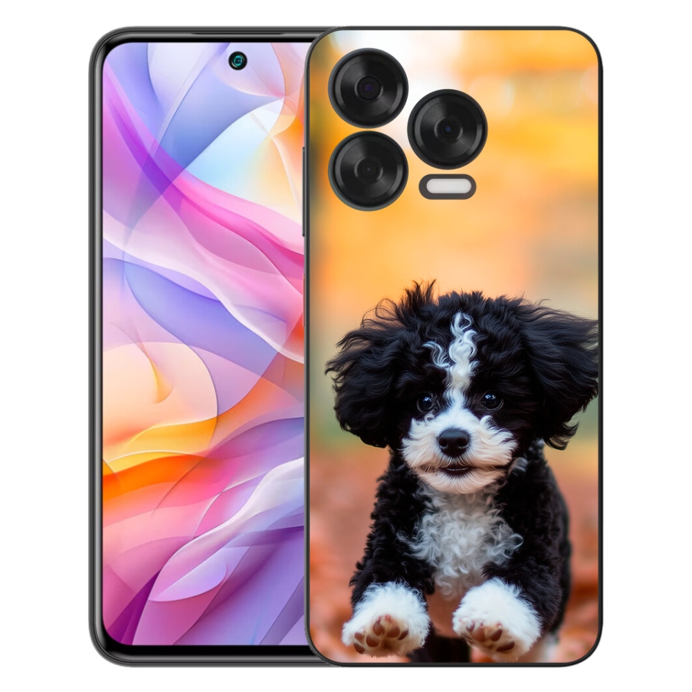 mmCase gél tok a ZTE Blade V70 Vita-hoz – aranyos kiskutya 2