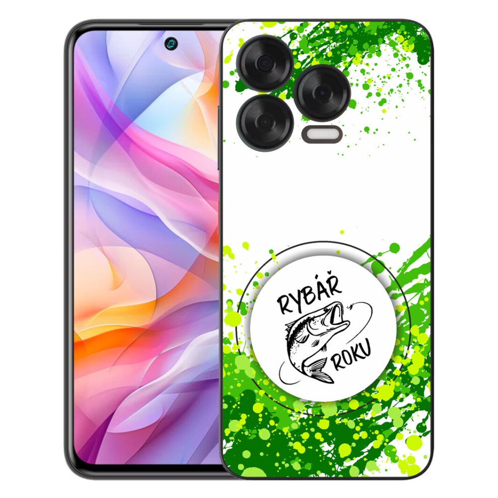 mmCase géltok a ZTE Blade V70 Vita-hoz – „Az év horgásza” fehér háttérrel