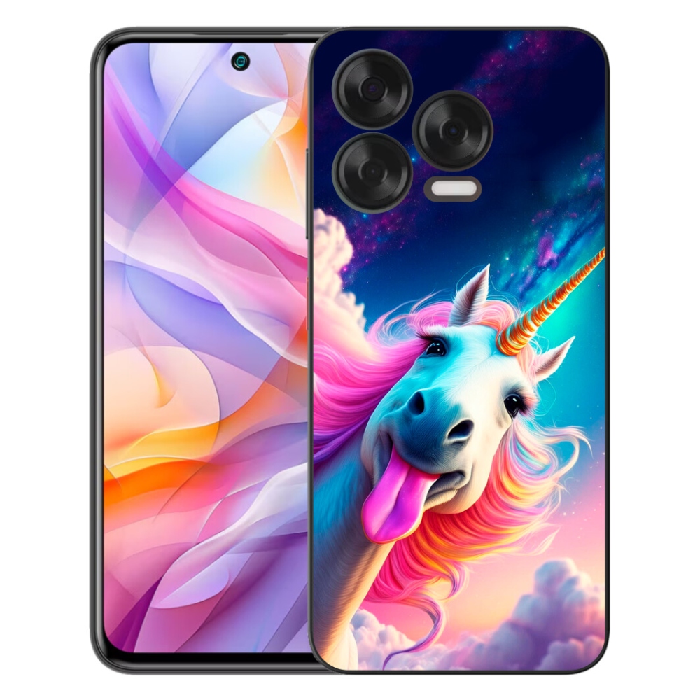 mmCase gélhuzat a ZTE Blade V70 Vita-hoz – őrült egyszarvú