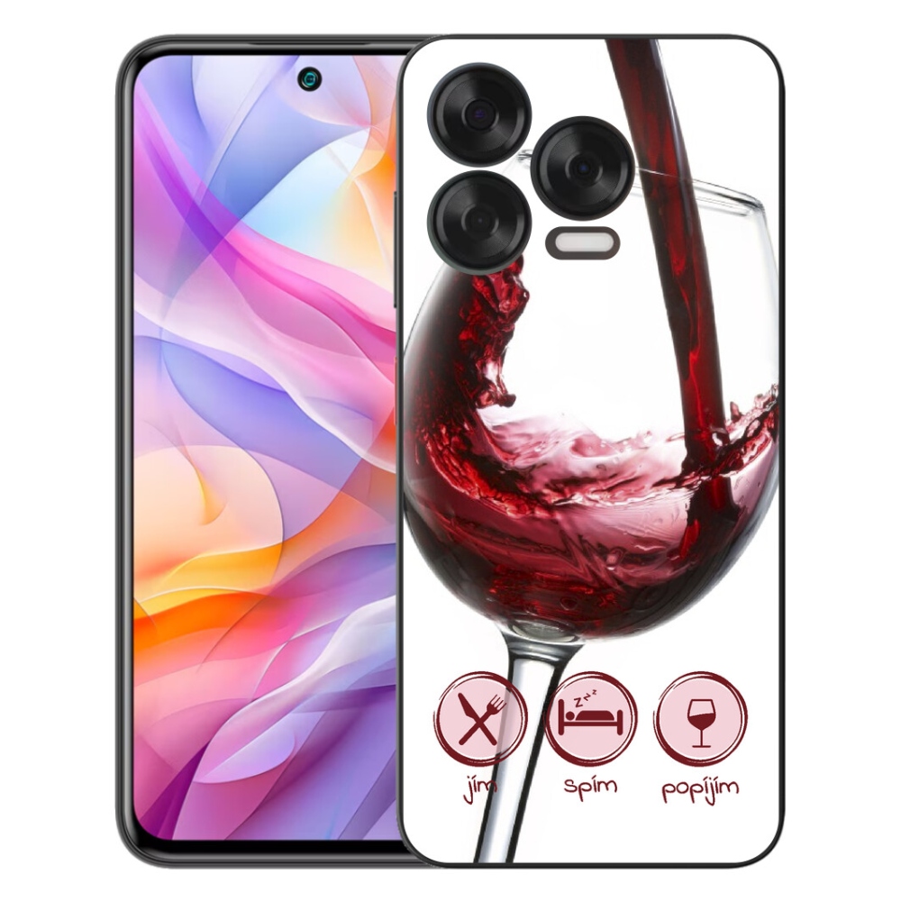 mmCase gél tok a ZTE Blade V70 Vita készülékhez – vörösboros pohár