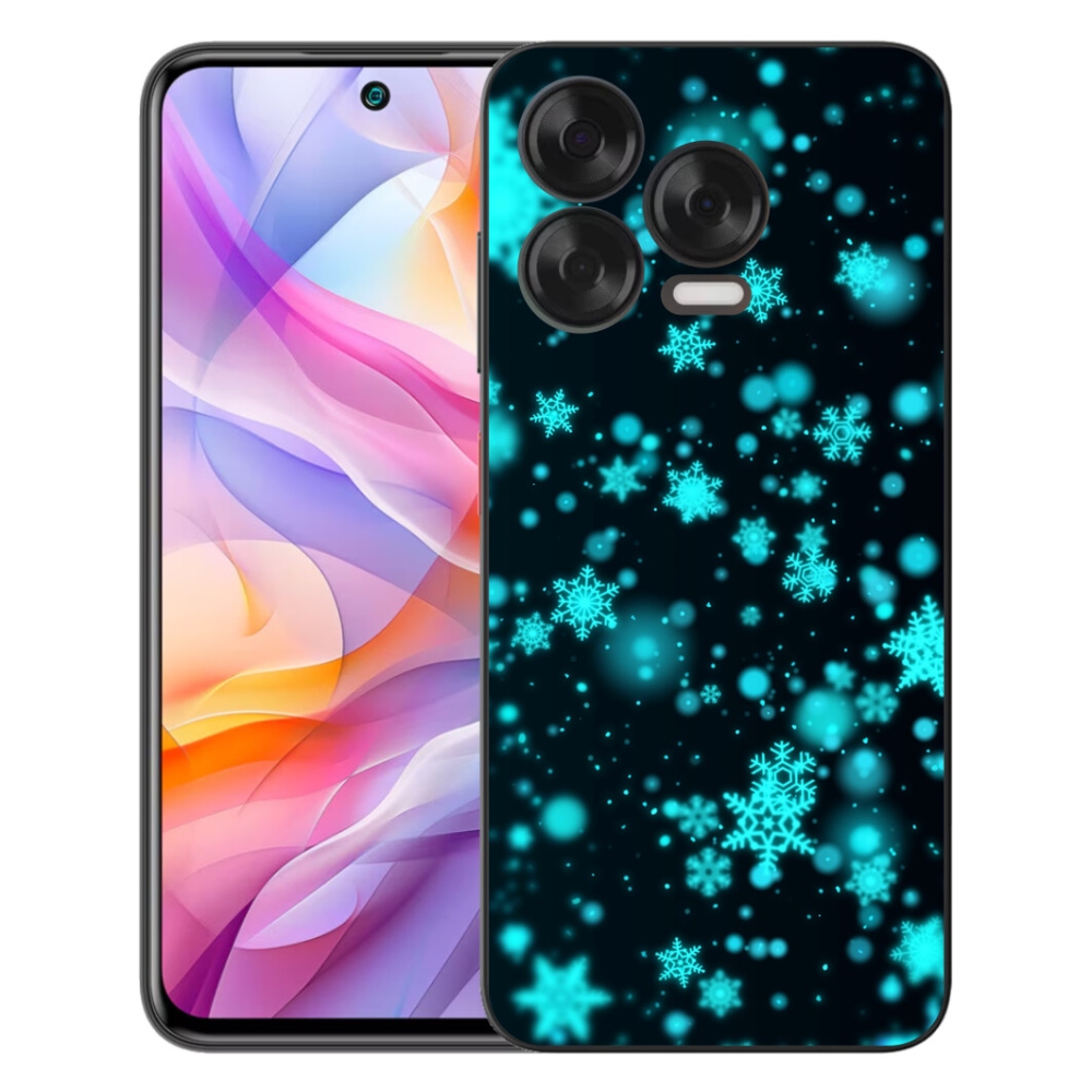 mmCase gél tok a ZTE Blade V70 Vita készülékhez – hópelyhek 1