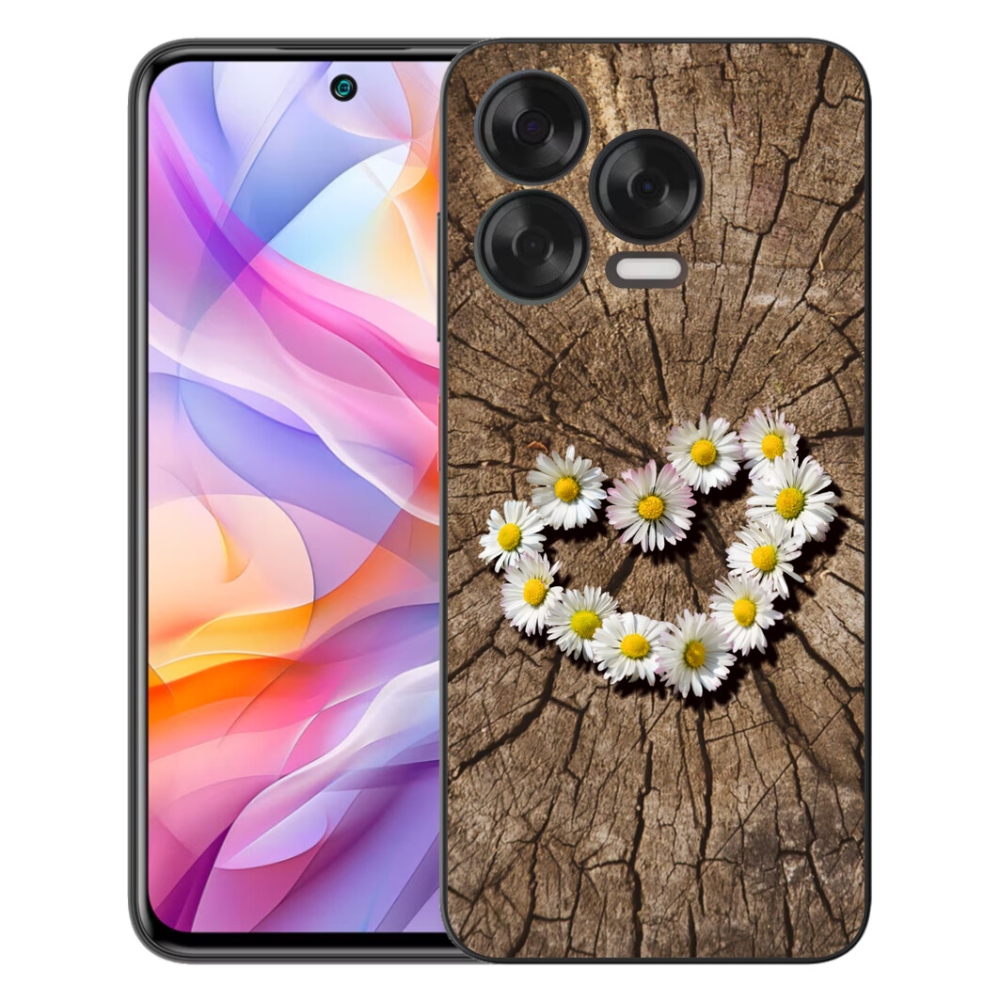 mmCase gélhuzat a ZTE Blade V70 Vita-hoz – margaréta mintás