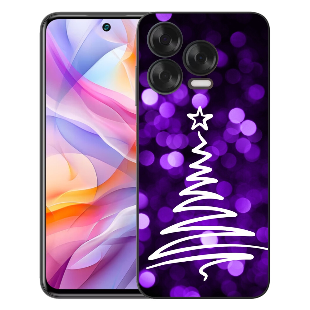 mmCase gél tok a ZTE Blade V70 Vita-hoz – karácsonyfa
