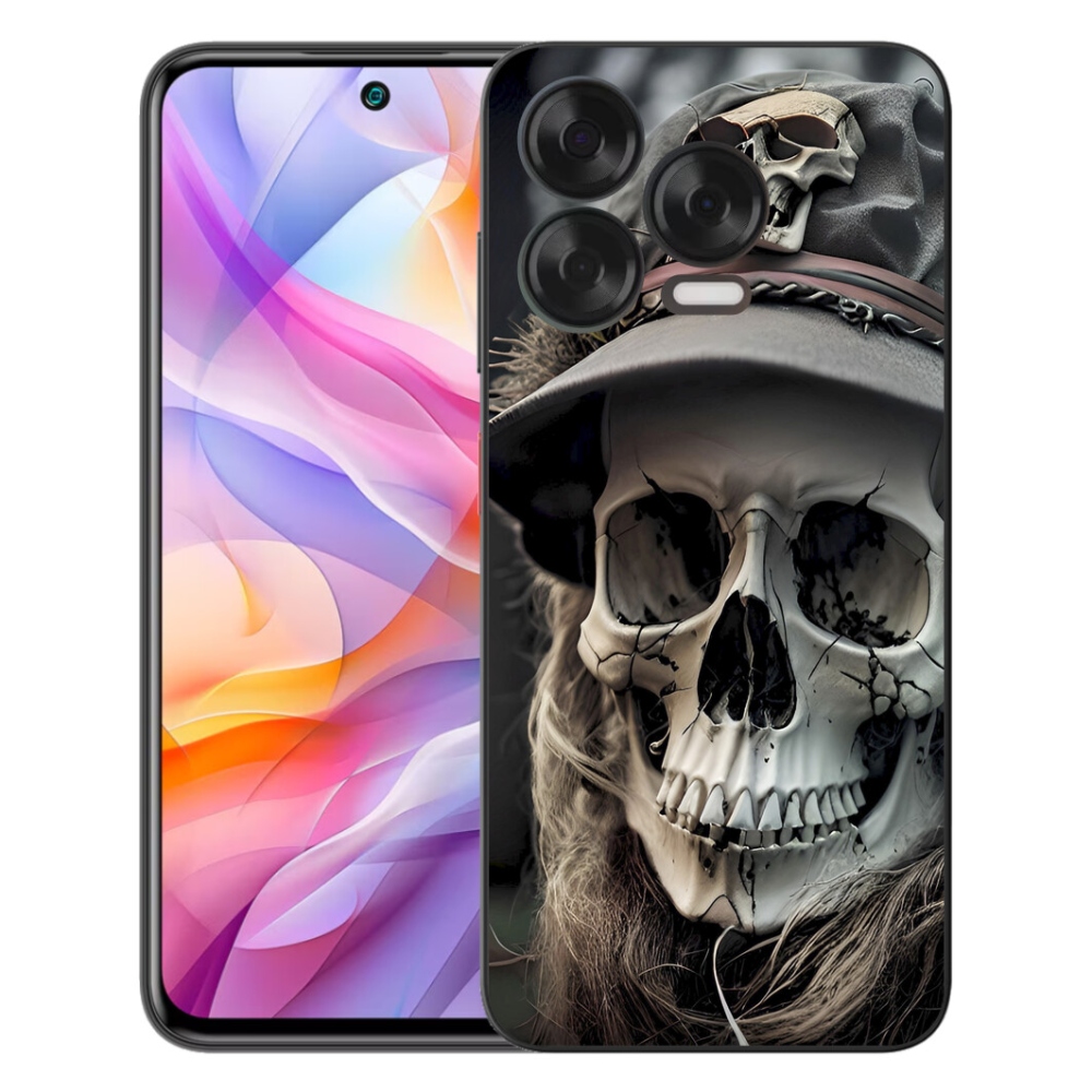 mmCase géltok a ZTE Blade V70 Vita-hoz – sötét koponya