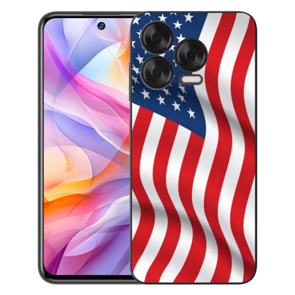 mmCase gélhuzat a ZTE Blade V70 Vita készülékhez – amerikai zászló