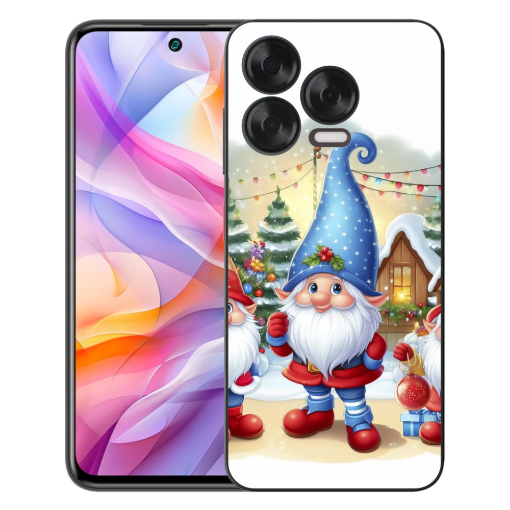 mmCase gél tok a ZTE Blade V70 Vita készülékhez – karácsonyi manók