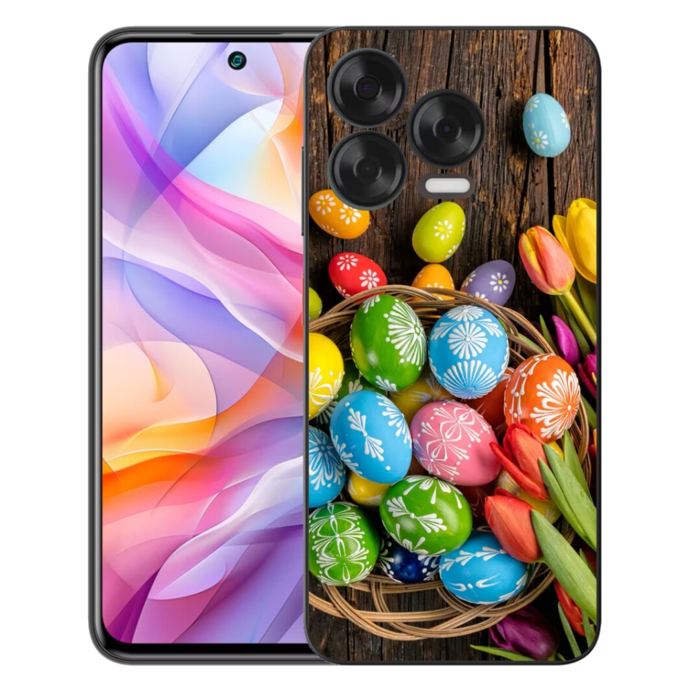 mmCase gél tok a ZTE Blade V70 Vita készülékhez – húsvéti tojások