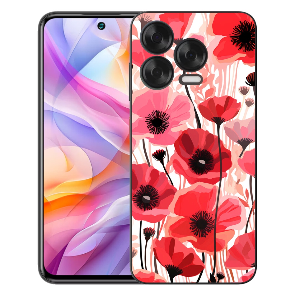 mmCase gél tok a ZTE Blade V70 Vita készülékhez – mákvirág 1