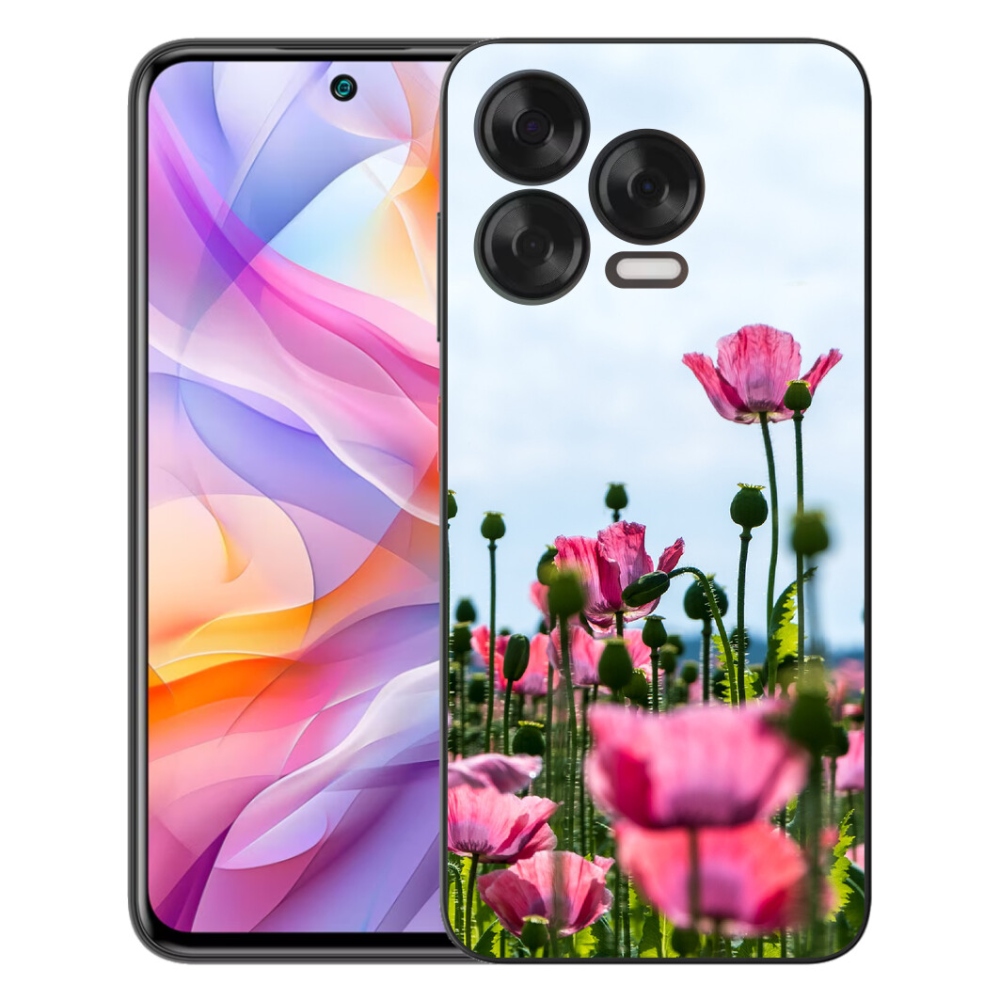 mmCase gélhuzat a ZTE Blade V70 Vita készülékhez – mákvirág