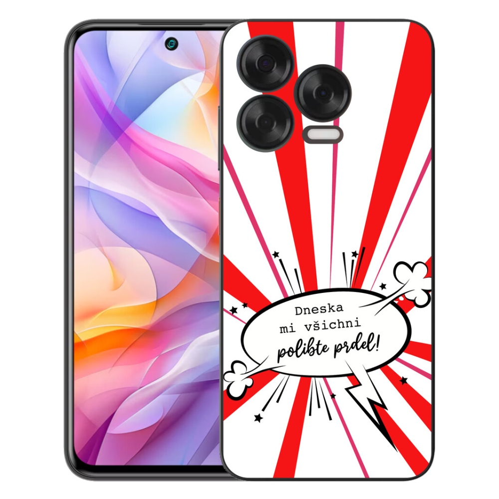 mmCase géltok a ZTE Blade V70 Vita-hoz – vicces felirat, 15, fehér háttér