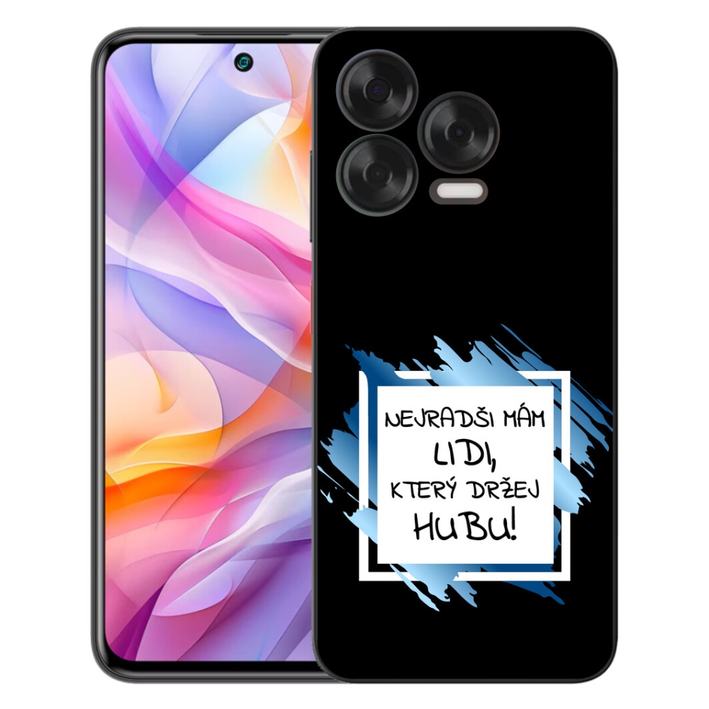 mmCase géltok a ZTE Blade V70 Vita-hoz – vicces szöveg, fekete-fehér háttér
