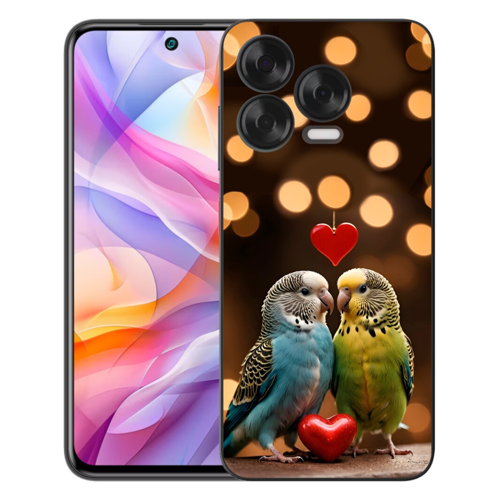 mmCase géltok a ZTE Blade V70 Vita-hoz – szerelmes papagájok