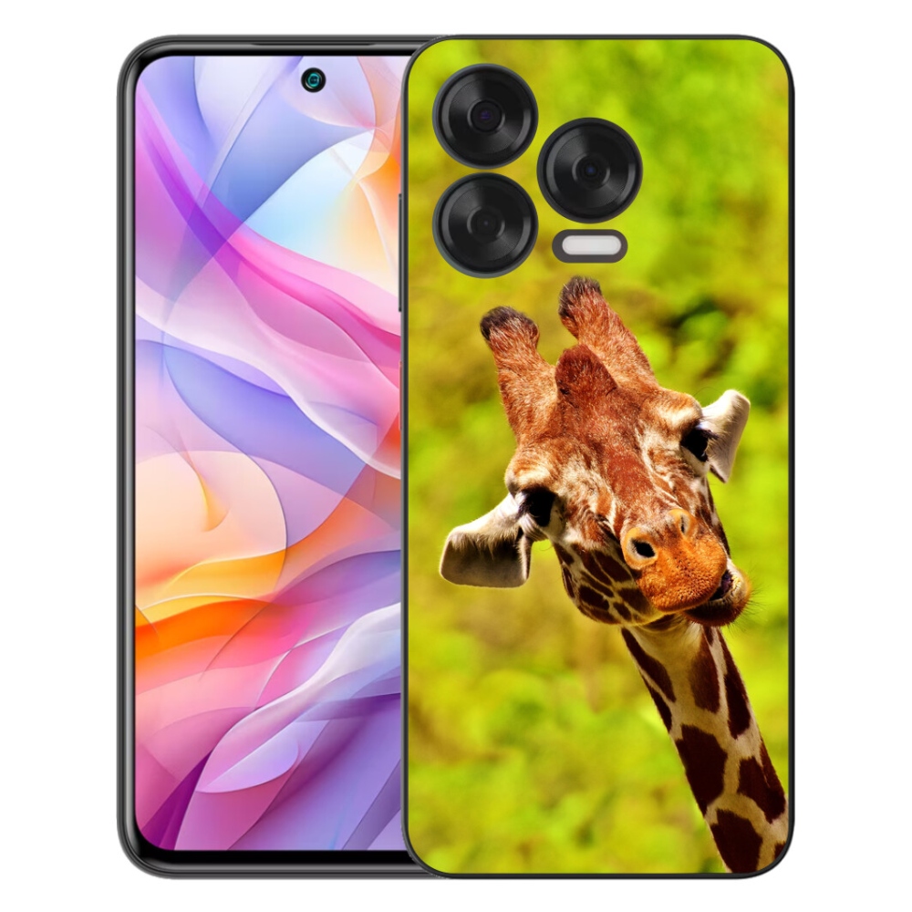 mmCase gélhuzat a ZTE Blade V70 Vita készülékhez – zsiráf