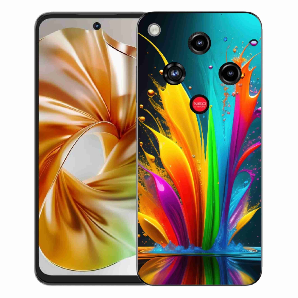 ZTE Nubia Focus 2 zselés borító mmCase - absztrakt motívum 1