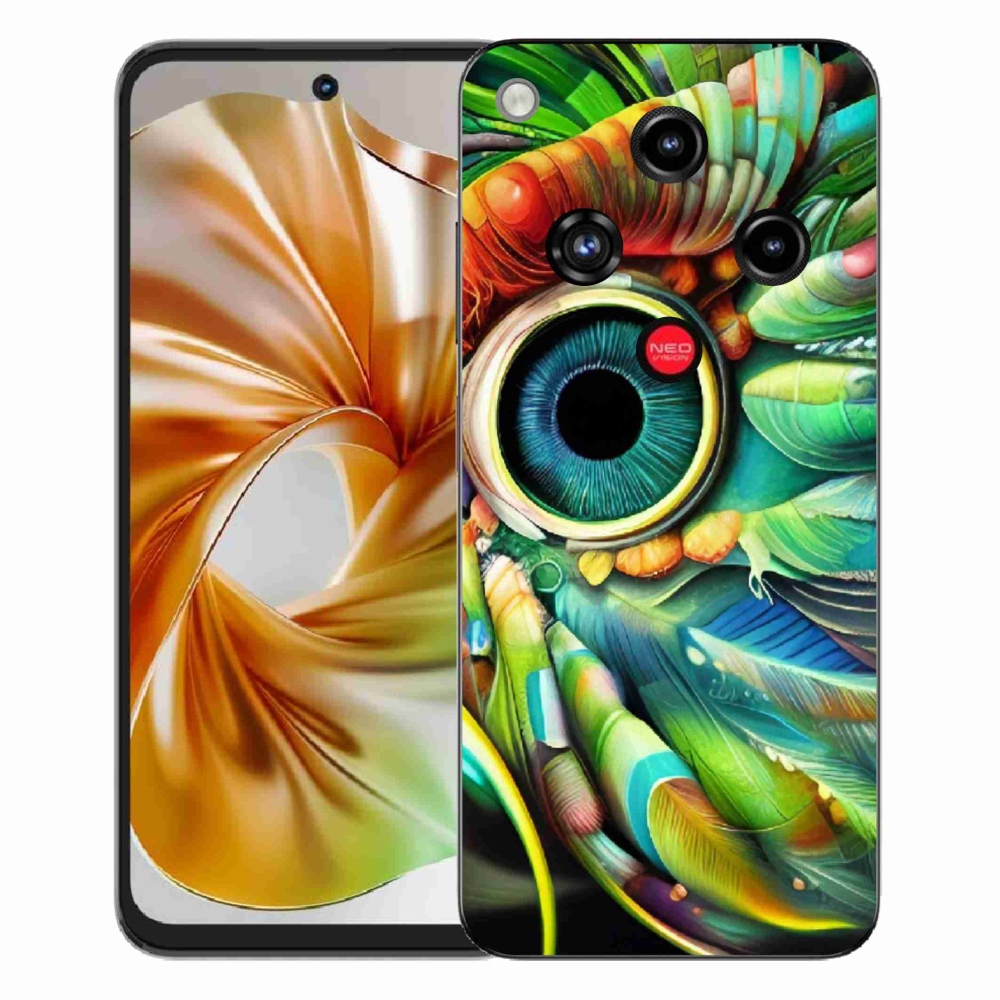 ZTE Nubia Focus 2 zselés tok mmCase - absztrakt motívum 18