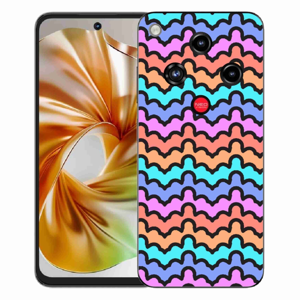 ZTE Nubia Focus 2 zselés tok mmCase - absztrakt motívum 30