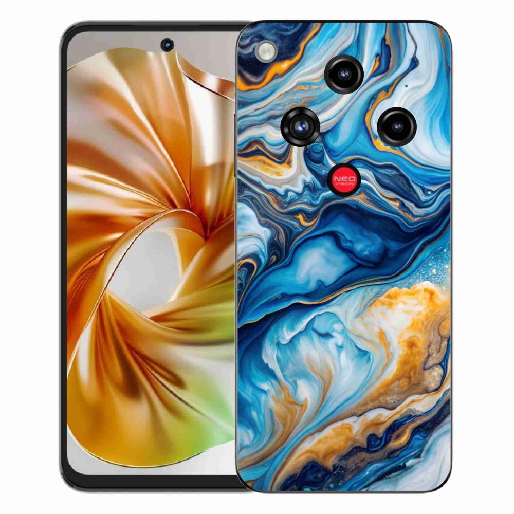 ZTE Nubia Focus 2 zselés tok mmCase - absztrakt motívum 34
