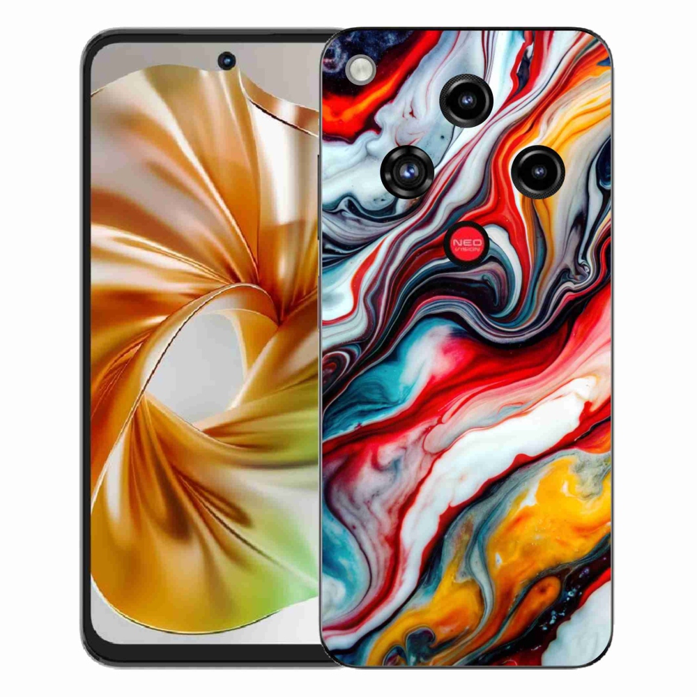 ZTE Nubia Focus 2 zselés tok mmCase - absztrakt motívum 35