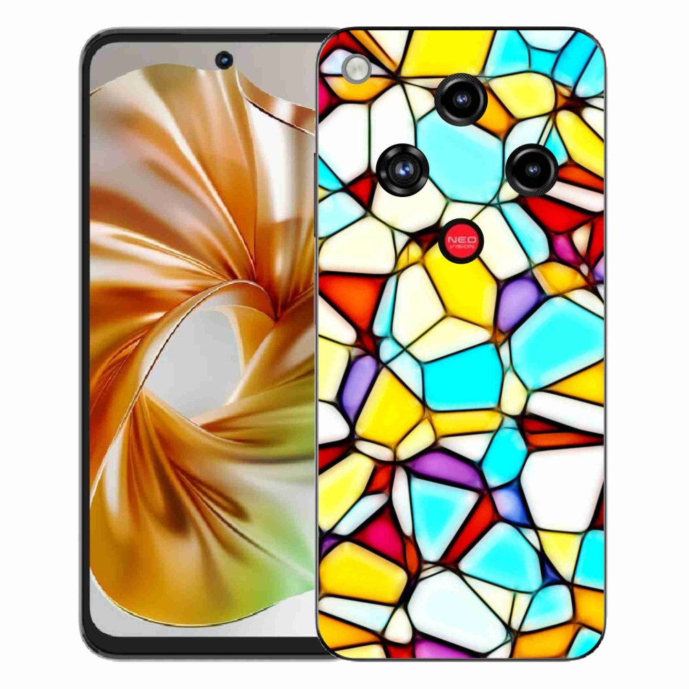 ZTE Nubia Focus 2 zselés tok mmCase - absztrakt motívum 40