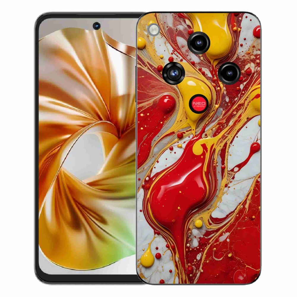 ZTE Nubia Focus 2 zselés tok mmCase - absztrakt motívum 42