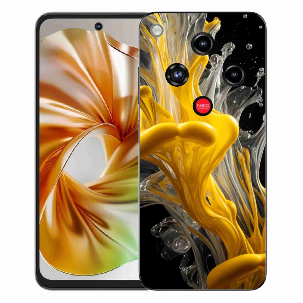 ZTE Nubia Focus 2 zselés tok mmCase - absztrakt motívum 48