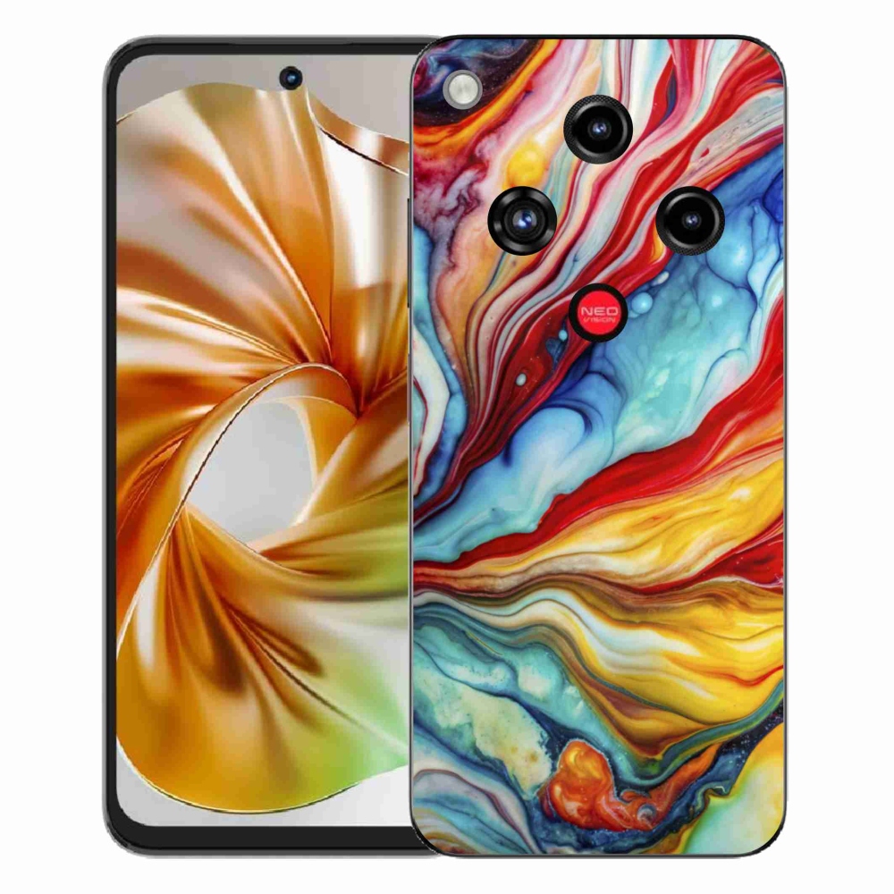 ZTE Nubia Focus 2 zselés tok mmCase - absztrakt motívum 58