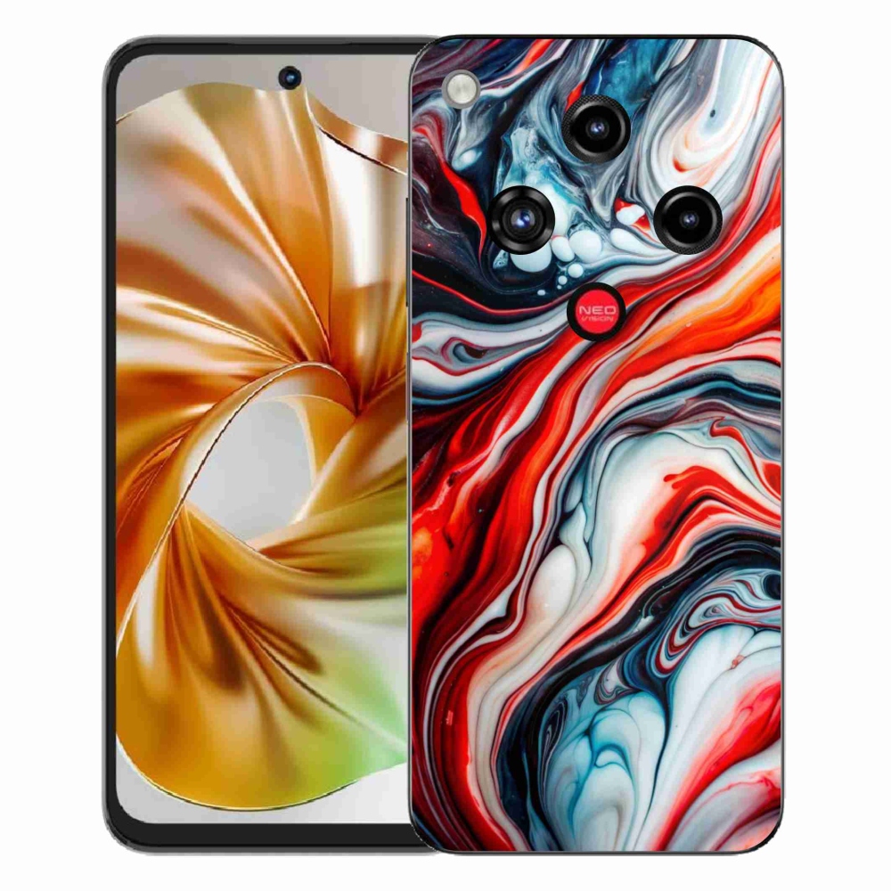 ZTE Nubia Focus 2 zselés tok mmCase - absztrakt motívum 63