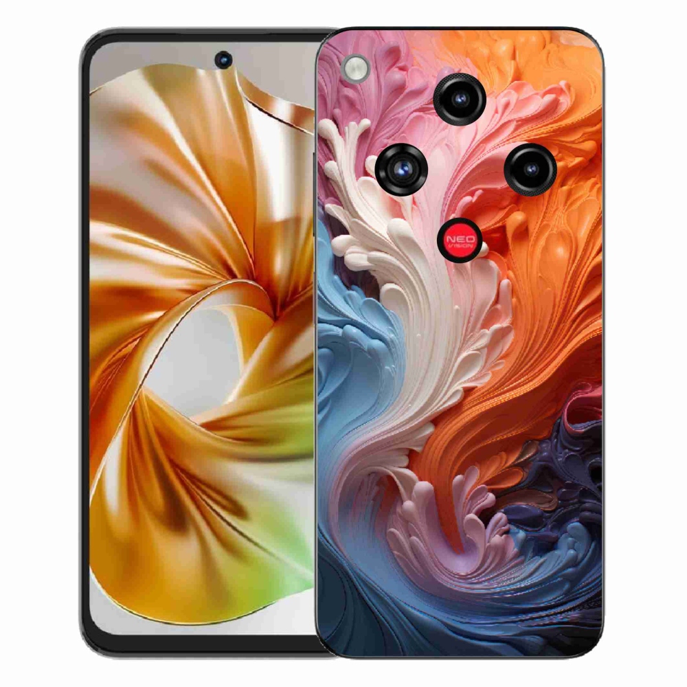 ZTE Nubia Focus 2 zselés borító mmCase - absztrakt motívum 8