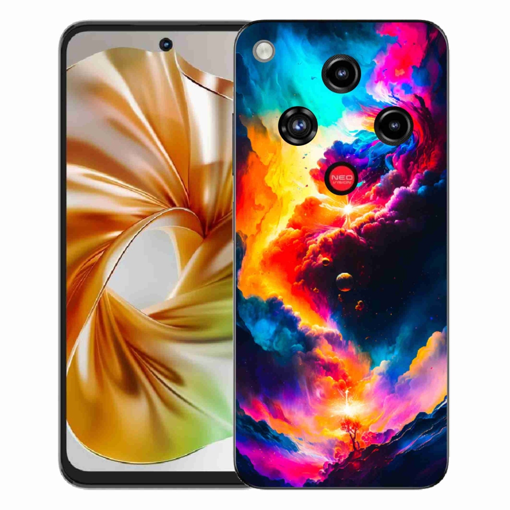 ZTE Nubia Focus 2 zselés tok mmCase - absztrakt motívum