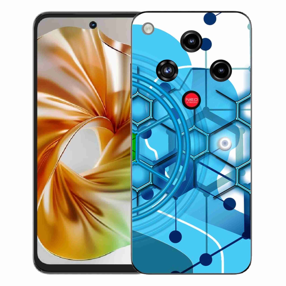 ZTE Nubia Focus 2 zselés borító mmCase - absztrakt minta 2