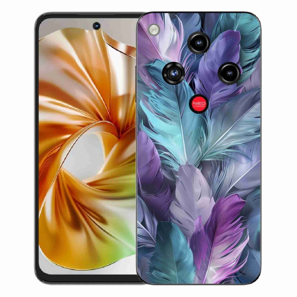 ZTE Nubia Focus 2 zselés tok mmCase - színes toll 2