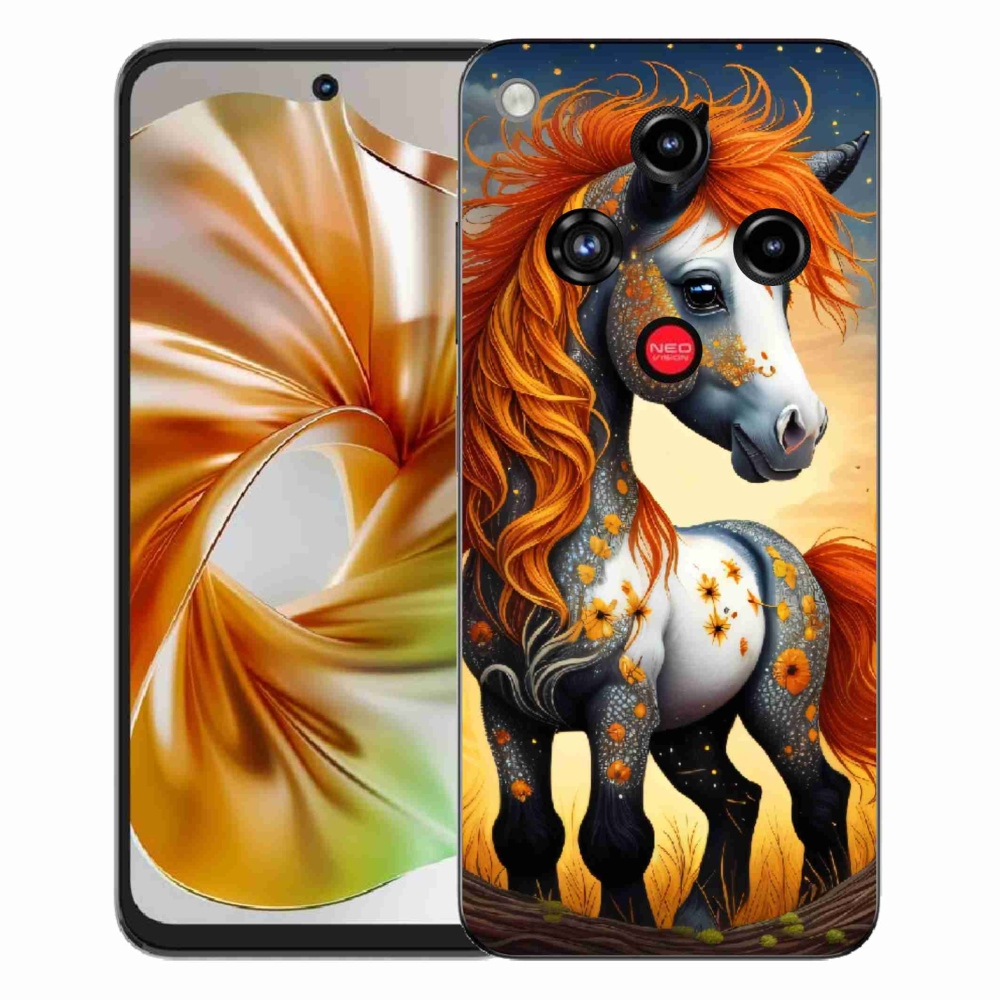 ZTE Nubia Focus 2 zselés tok mmCase - színes póni