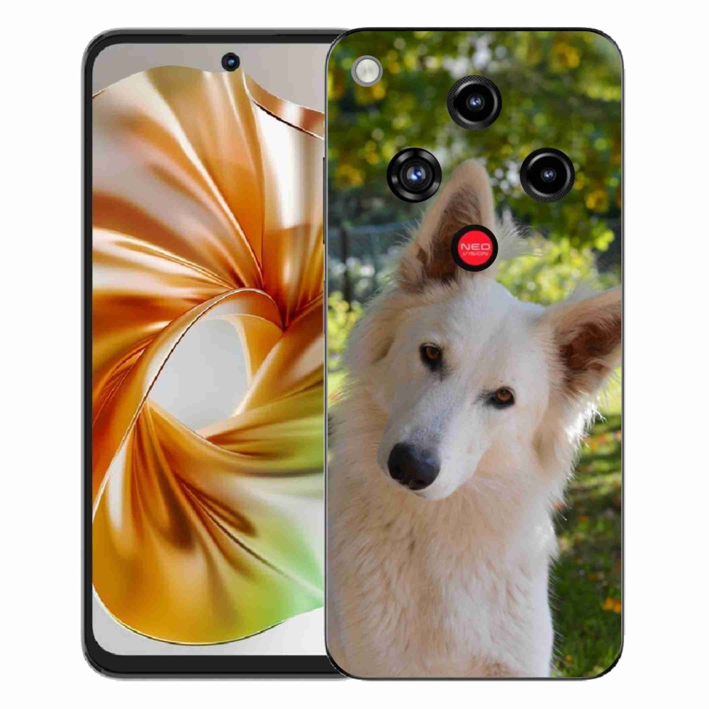 ZTE Nubia Focus 2 zselés borító mmCase - fehér svájci juhász 1