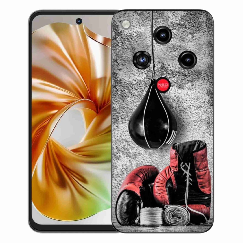 ZTE Nubia Focus 2 zselés borító mmCase - bokszzsák és kesztyű - a ZTE Nubia Focus 2 számára