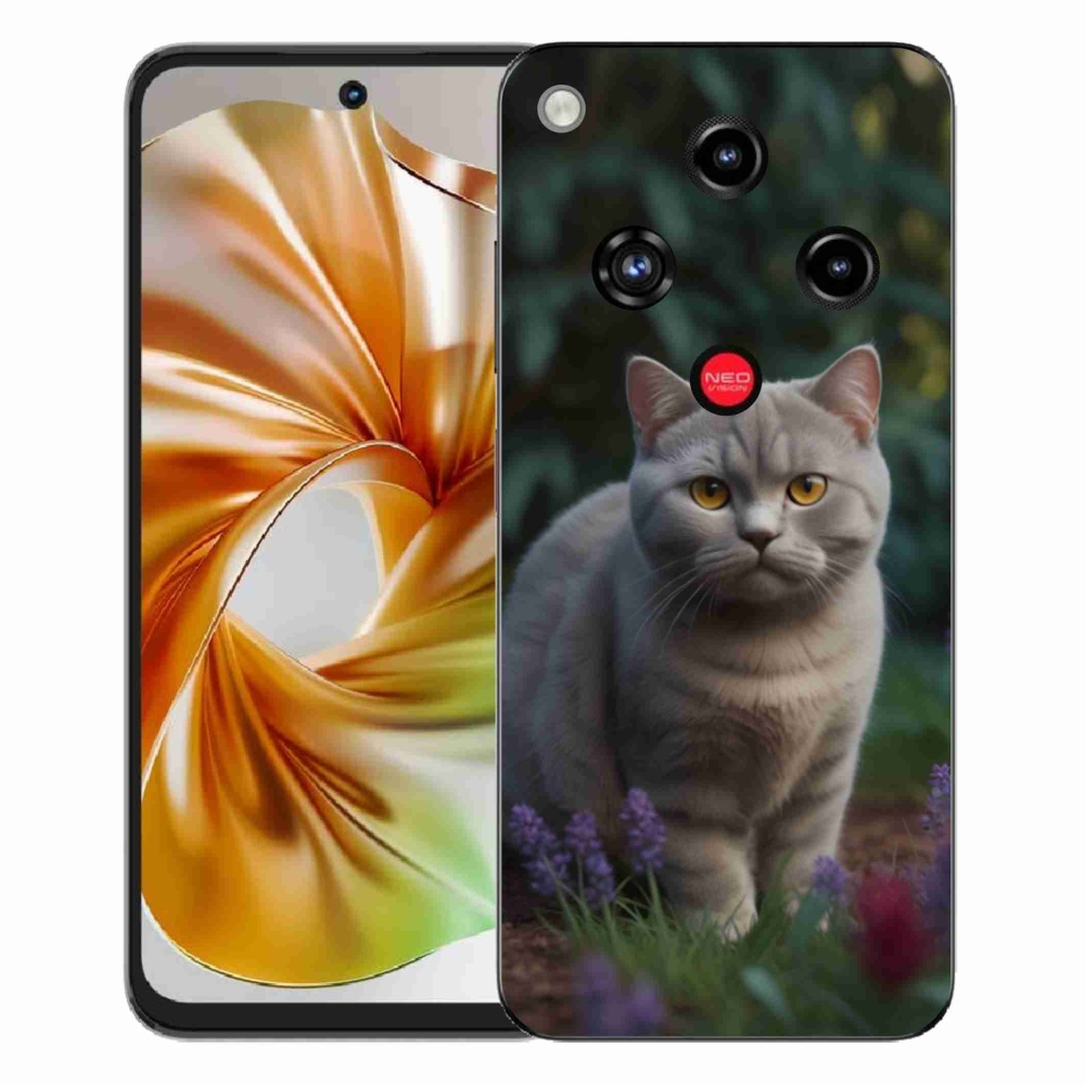ZTE Nubia Focus 2 zselés borító mmCase - Brit macska