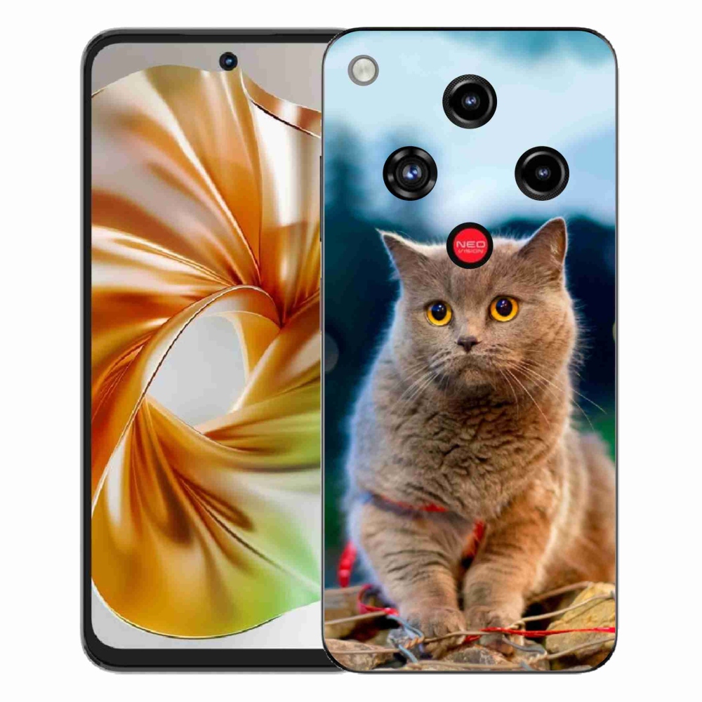 ZTE Nubia Focus 2 zselés tok mmCase - Brit kék 2