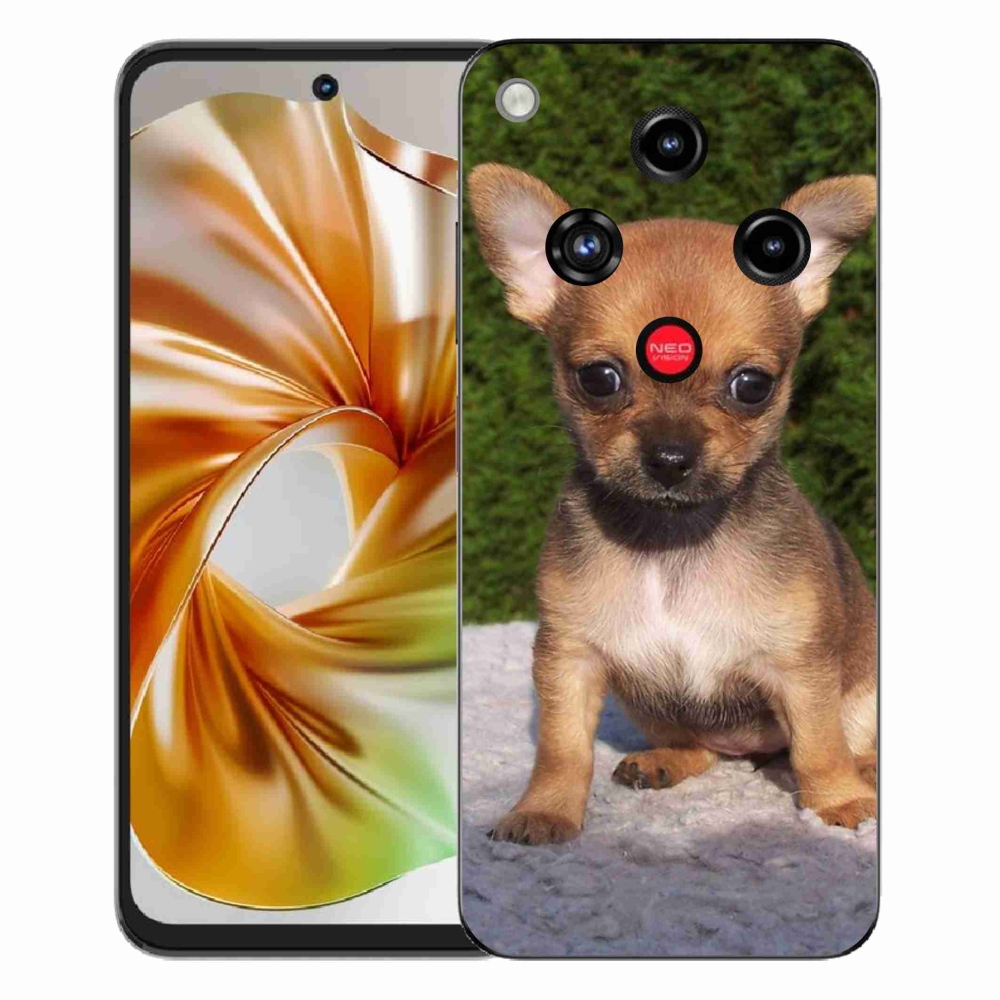 ZTE Nubia Focus 2 - chihuahua 3 zselés borító mmCase a ZTE Nubia Focus 2 készülékhez
