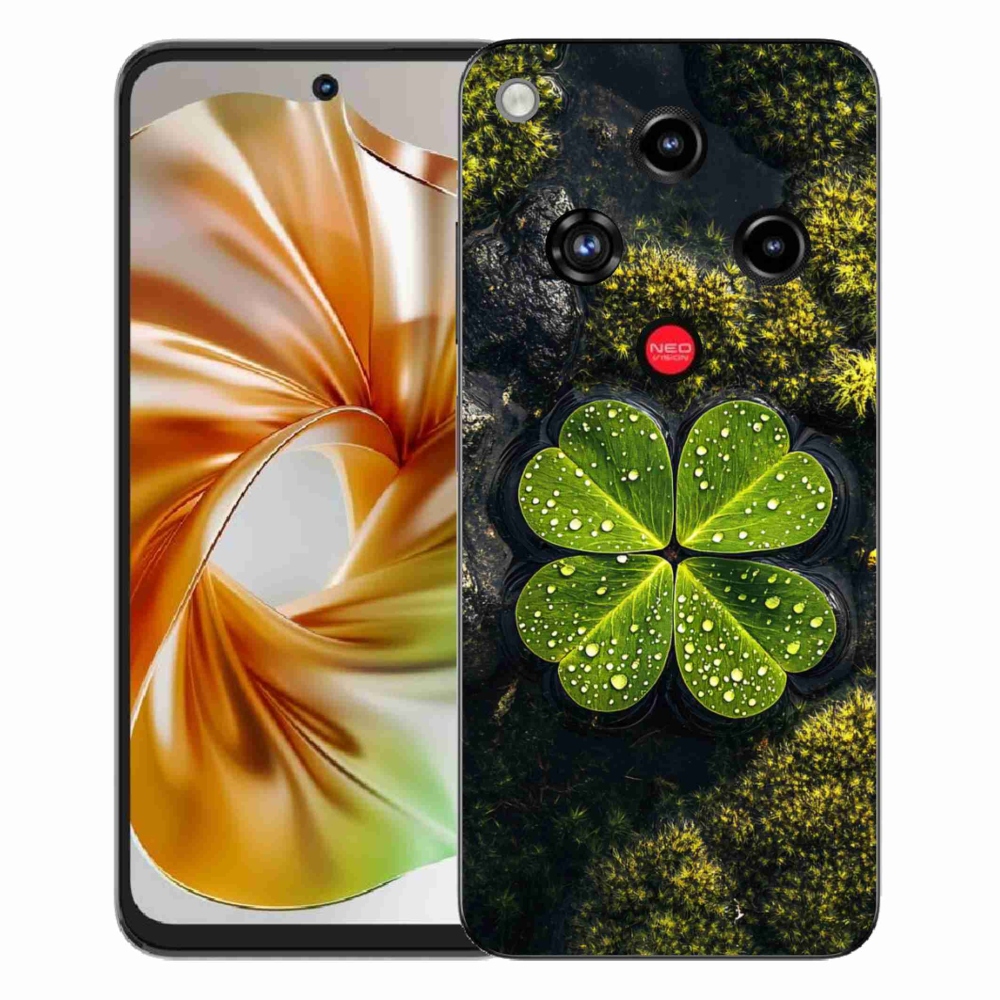 ZTE Nubia Focus 2 zselés tok mmCase - négylevelű lóhere
