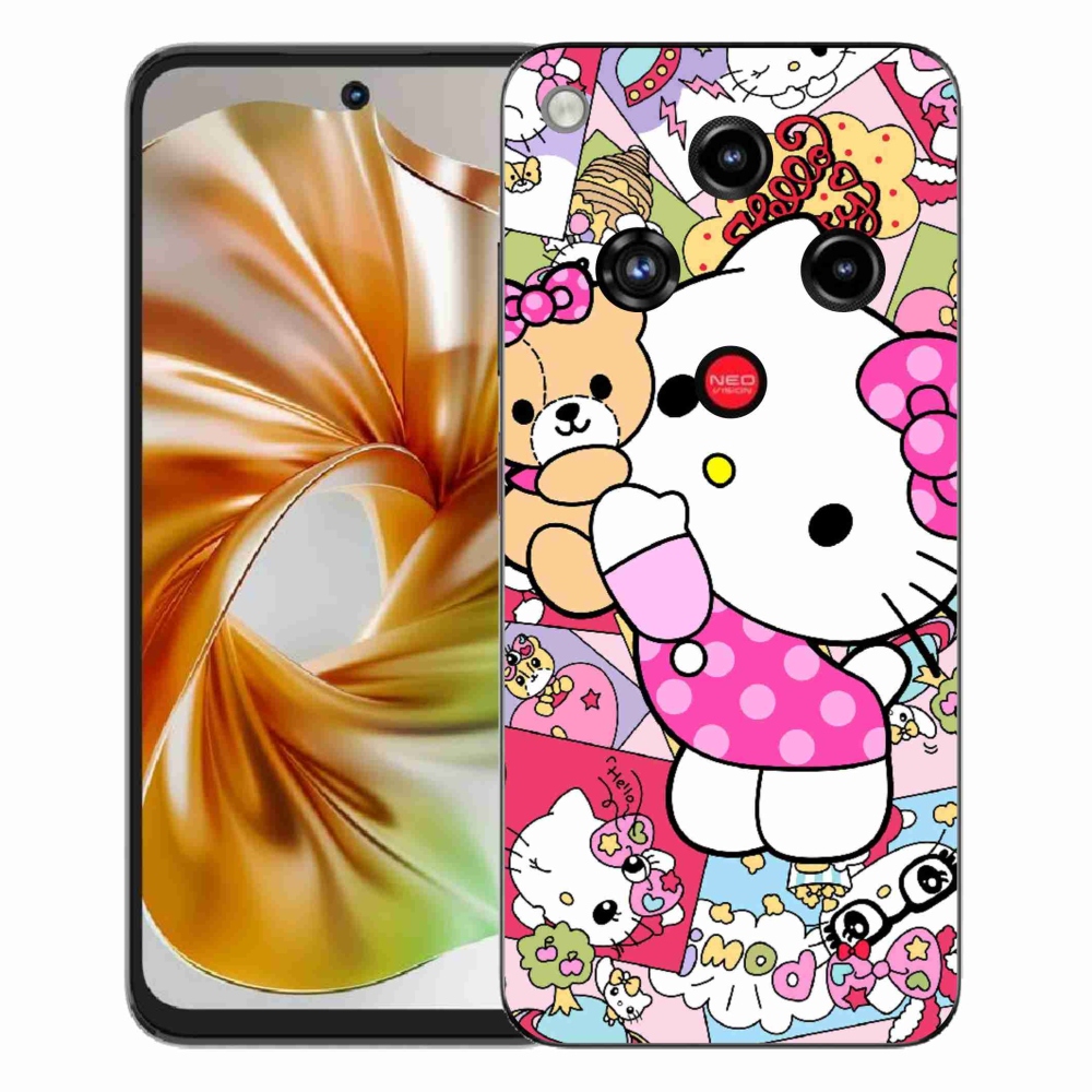 ZTE Nubia Focus 2 zselés borítás mmCase - aranyos cica