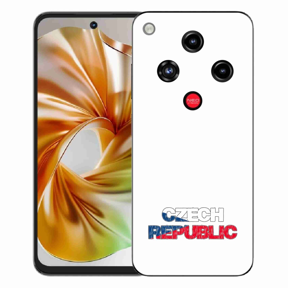 ZTE Nubia Focus 2 zselés borítás mmCase - Csehország fehér háttér