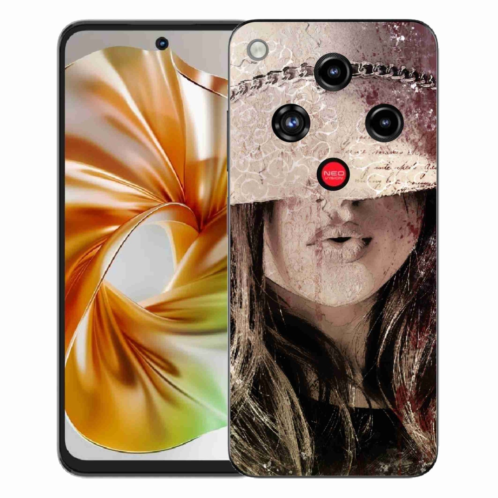 ZTE Nubia Focus 2 zselés borítás mmCase - lány