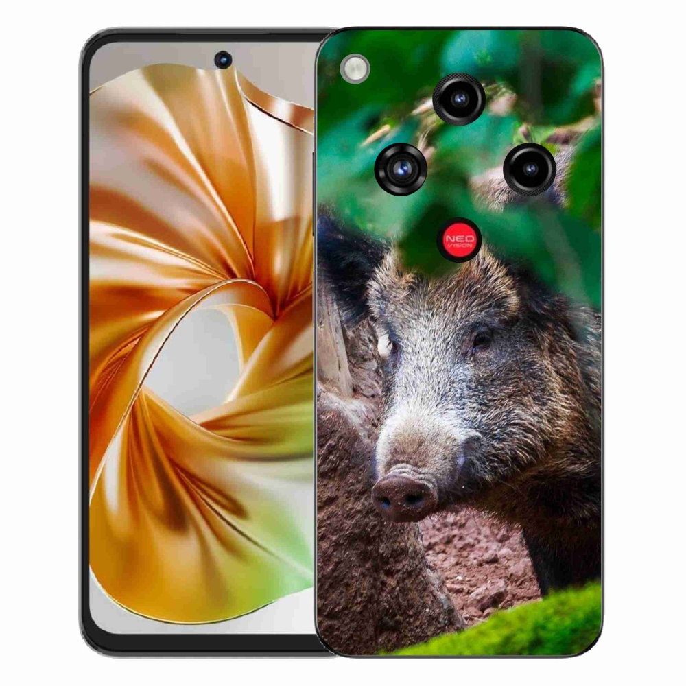 ZTE Nubia Focus 2 zselés tok mmCase - vaddisznó