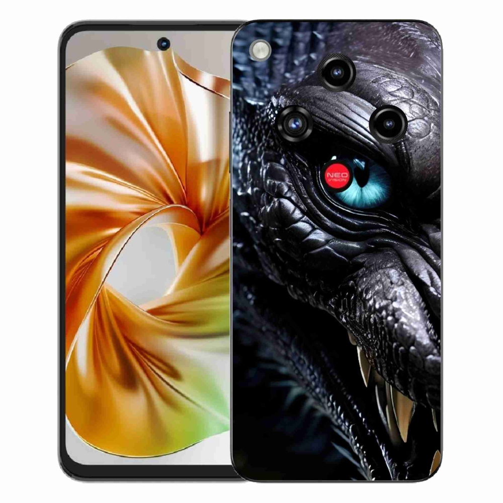 ZTE Nubia Focus 2 zselés borítás mmCase - sárkány nézet