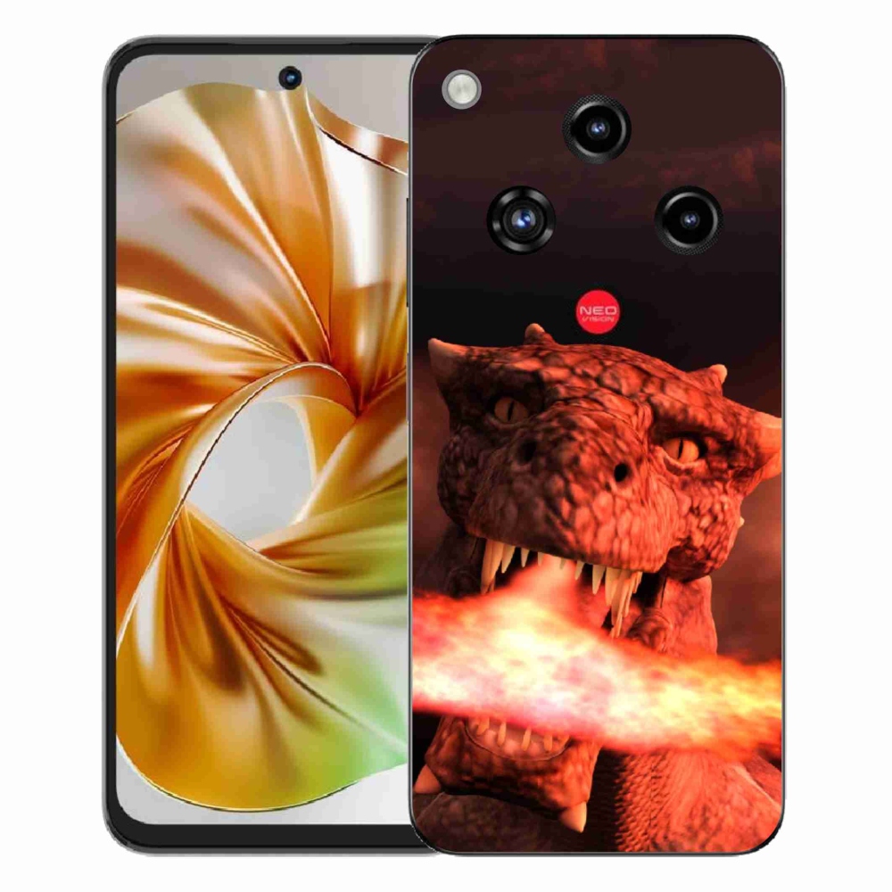 ZTE Nubia Focus 2 zselés borítás mmCase - sárkány