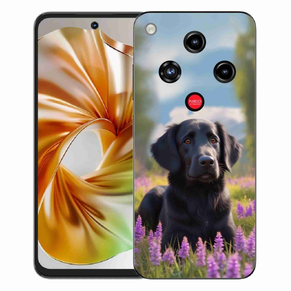 ZTE Nubia Focus 2 zselés borító mmCase - elegáns fekete retriever