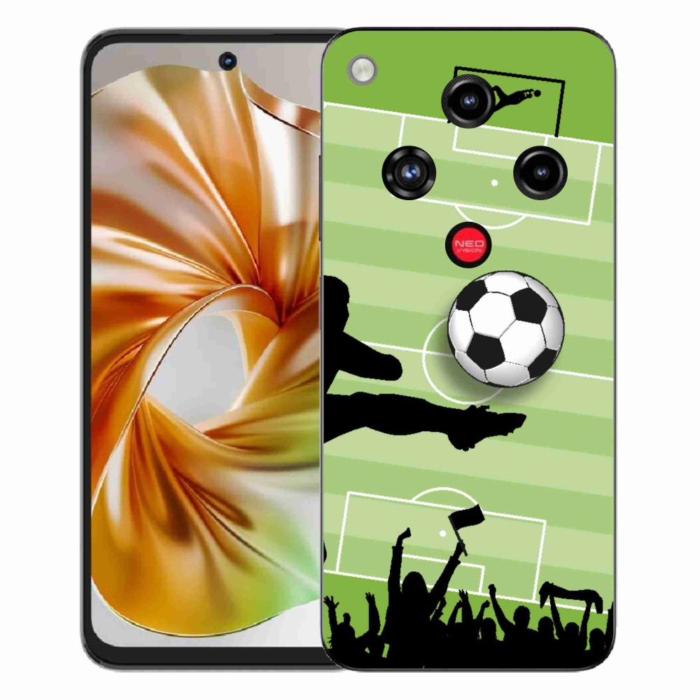 ZTE Nubia Focus 2 zselés borítás mmCase - futball 3