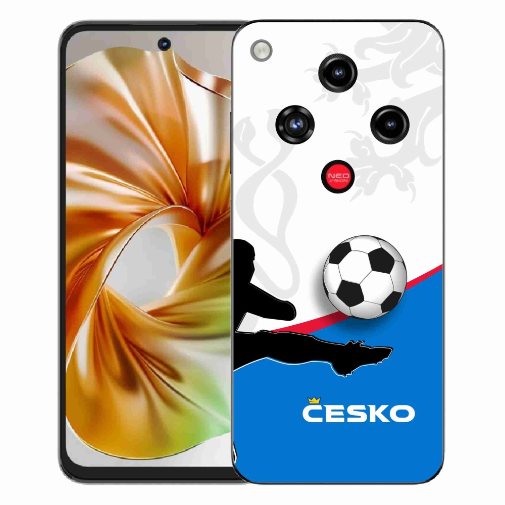 ZTE Nubia Focus 2 zselés borító mmCase - futball Csehország 3