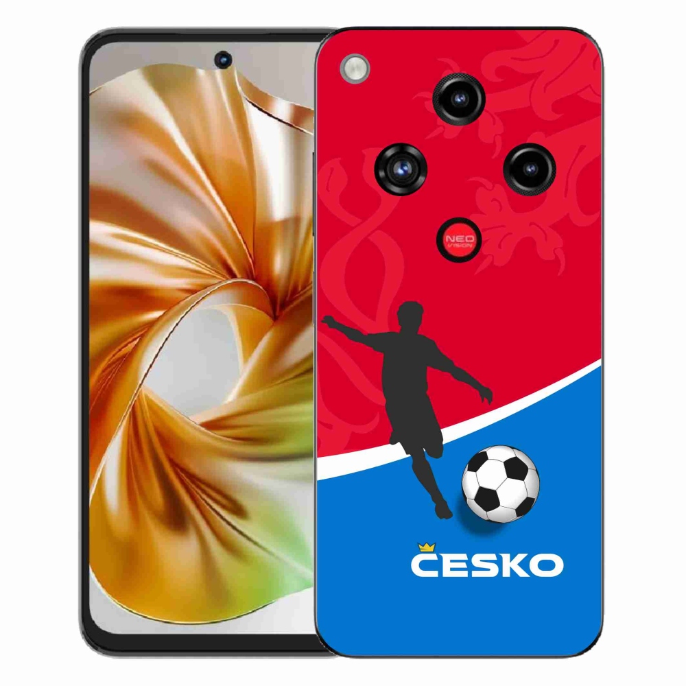 ZTE Nubia Focus 2 zselés borítás mmCase - futball Csehország
