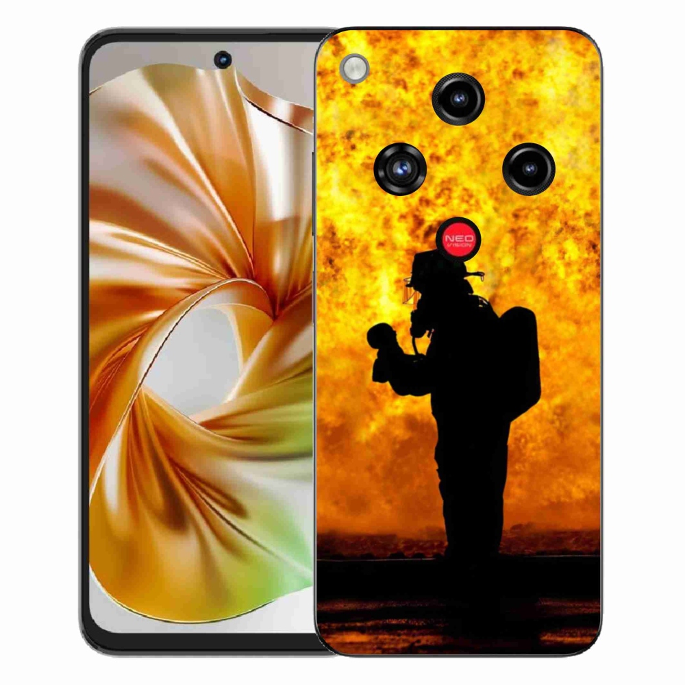 ZTE Nubia Focus 2 zselés tok mmCase - tűzoltó